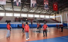 Ahlat’ta engellilere yönelik voleybol dostluk maçı düzenlendi