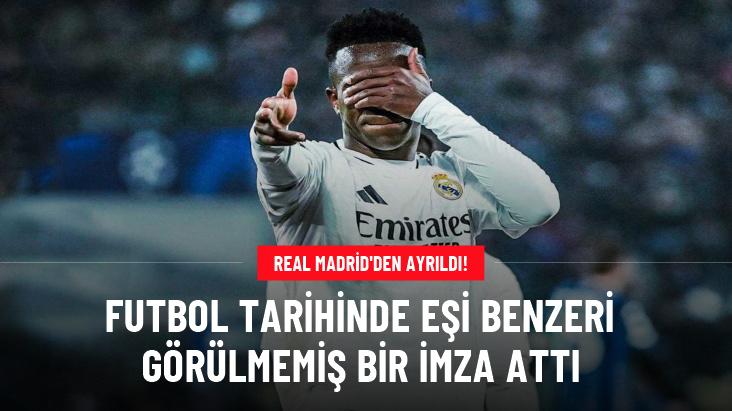 Futbol tarihinde eşi benzeri görülmemiş bir imza attı