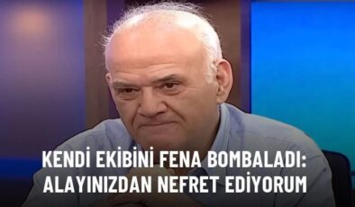 Kendi ekibini fena bombaladı: Alayınızdan nefret ediyorum