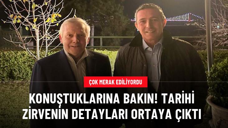 Konuştuklarına bakın! Tarihi zirvenin detayları ortaya çıktı