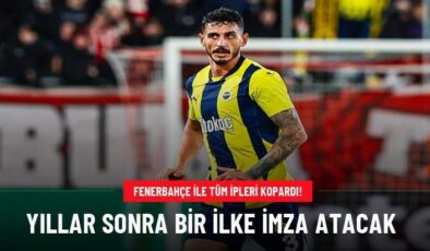 Yıllar sonra bir ilke imza atacak