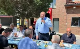 Güngör, Çayırhan’da Esnaflarla Bir Araya Geldi