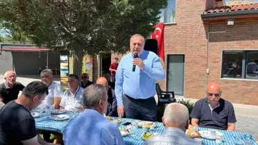 Güngör, Çayırhan’da Esnaflarla Bir Araya Geldi